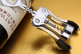 High grade zinc alloy multifunctional stainless steel wine bottle opener